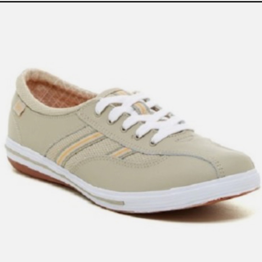 Keds Women's Tan White  Orange Sneakers